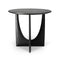Geometric Side Table  option Oak Black