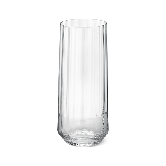 Crystal Highball Drinkware Glass Set Tall Drinking Glasses 12 Ounces Set of  6