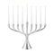 Cobra Menorah Candleholder  option 9 White Candles