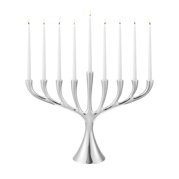 Cobra Menorah Candleholder