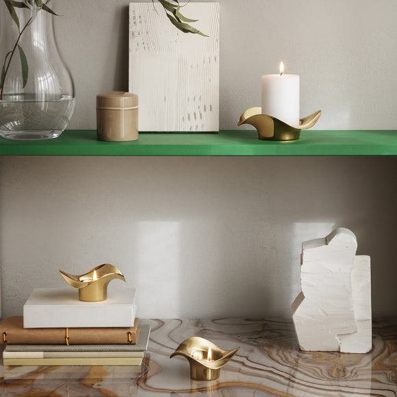 Cobra Pillar Candleholder