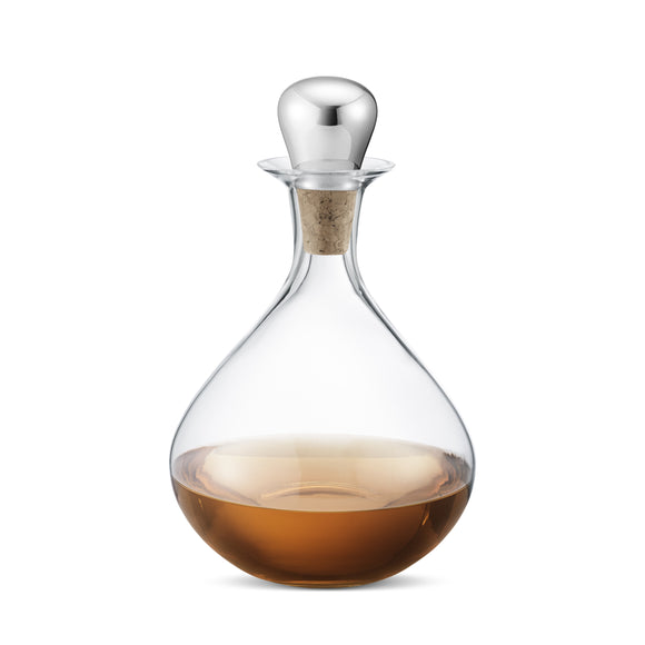 Sky Liquor Decanter with Cork Stopper