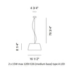 Ginger Suspension Light