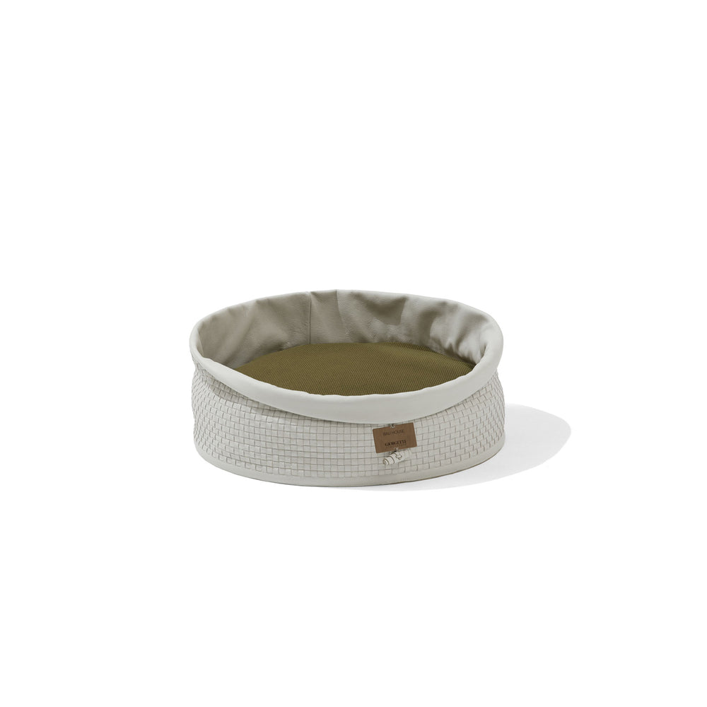 Bau'House Leather Woven Pet Bed