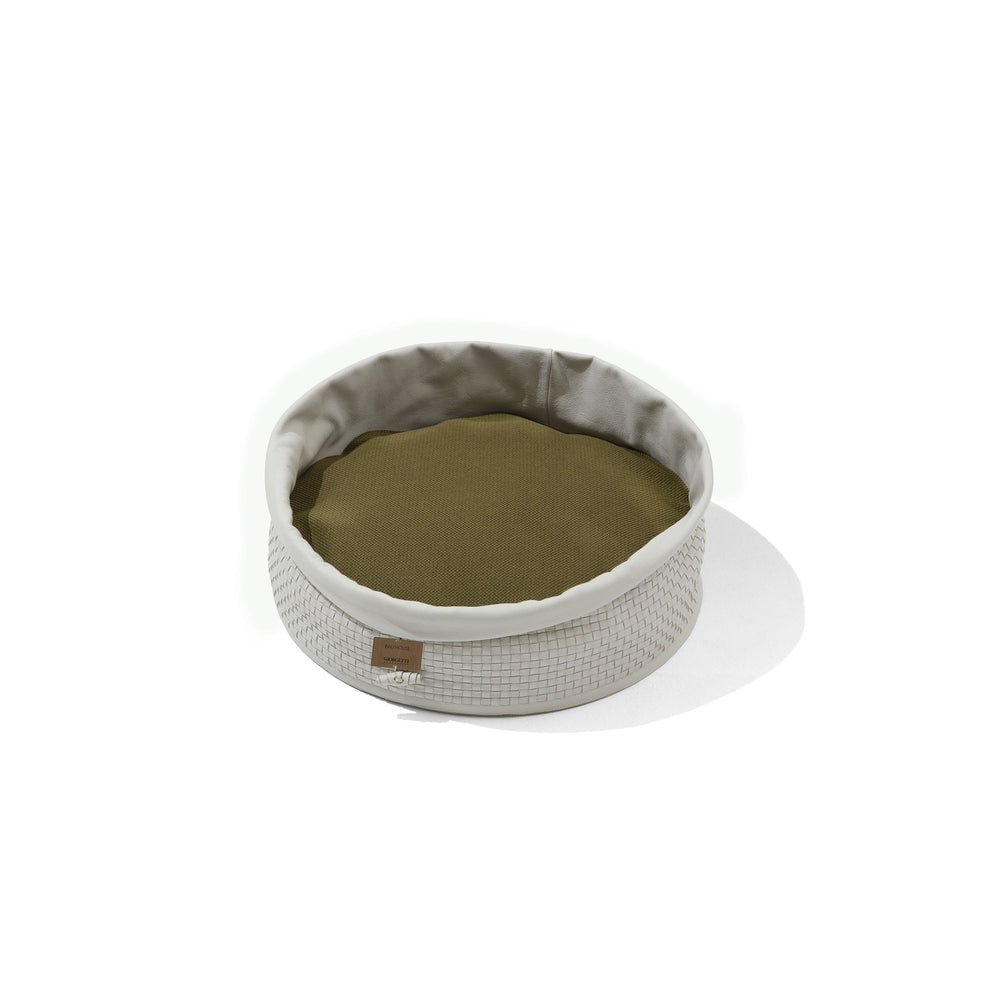 Bau'House Leather Woven Pet Bed