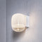 Gong Wall Sconce  option Matt White / White
