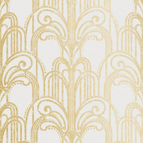 Art Deco Wallpaper Sample Swatch