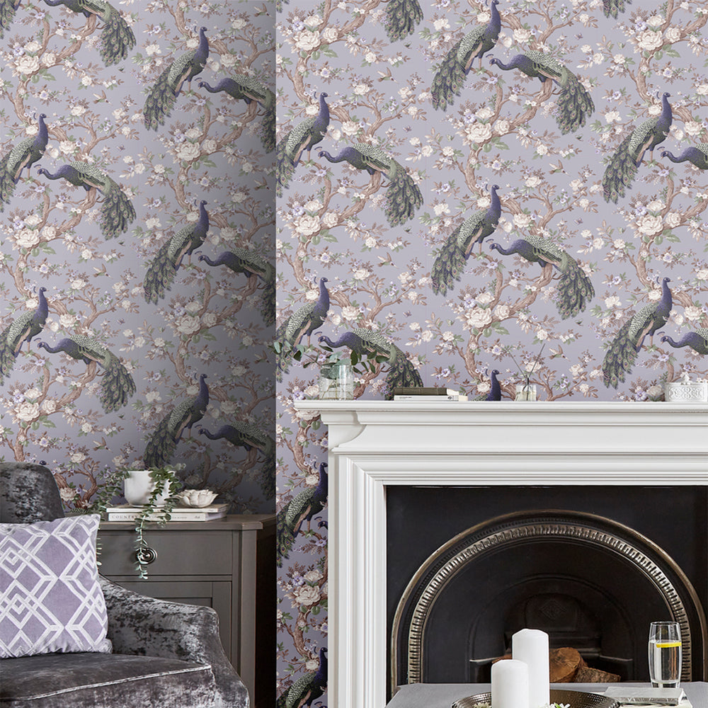 Laura Ashley Belvedere Duck Egg Wallpaper Wallpaper