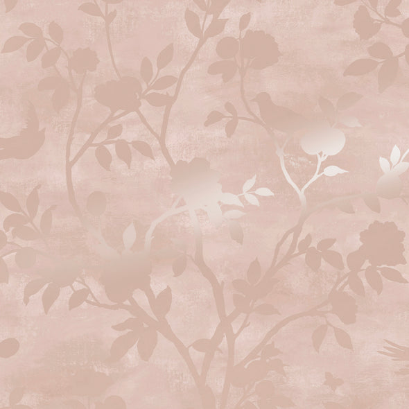 Eglantine Silhouette Wallpaper Sample Swatch