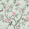Eglantine Wallpaper Sample Swatch  option Eau de Nil Sample