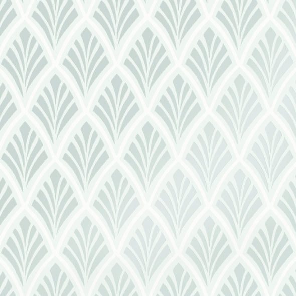 Laura Ashley Florin Duck Egg Wallpaper Wallpaper