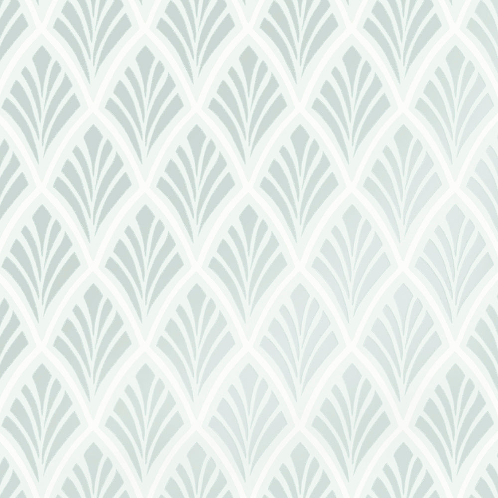 Laura Ashley Florin Duck Egg Wallpaper Wallpaper