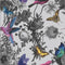 Jardin Wallpaper Sample Swatch  option Grey Sample