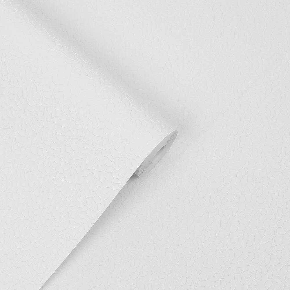 Laura Ashley Little Vines Paintable White Wallpaper Wallpaper