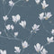 Magnolia Grove Wallpaper  option Dusky Seaspray