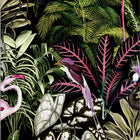 Midnight Tropic Wallpaper Sample Swatch
