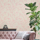 Oriental Garden Pearlescent Wallpaper