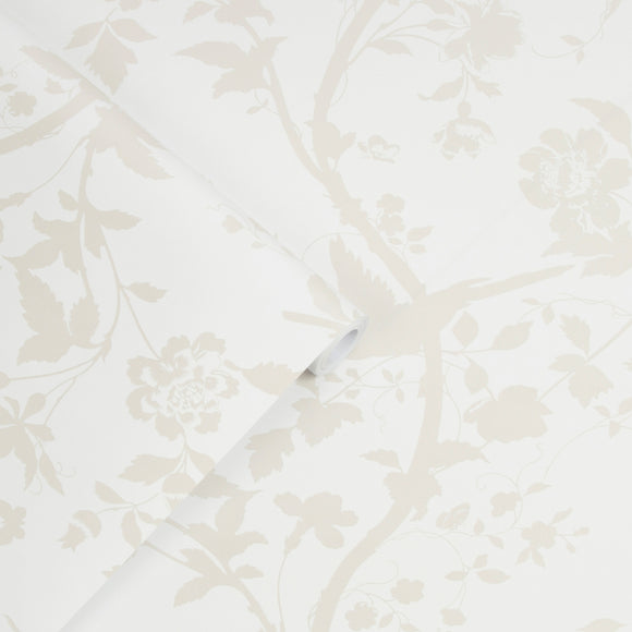 Oriental Garden Pearlescent Wallpaper