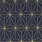 Prism Wallpaper Sample Swatch  option Navy and Gold Sample