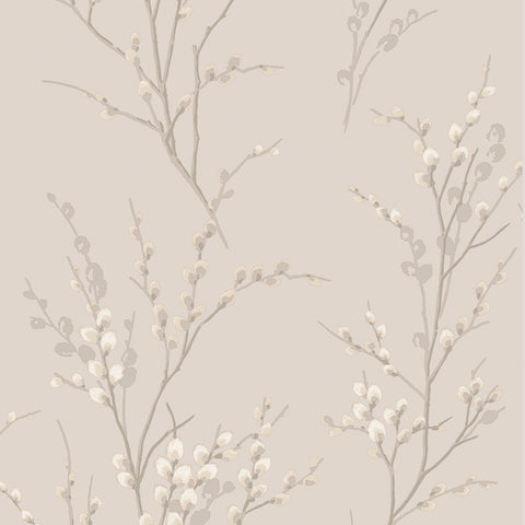 Pussy Willow Wallpaper Sample Swatch