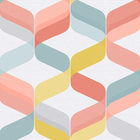 Retro Wallpaper Sample Swatch