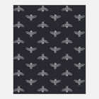 Block Print Bee Wallpaper