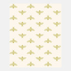 Block Print Bee Wallpaper