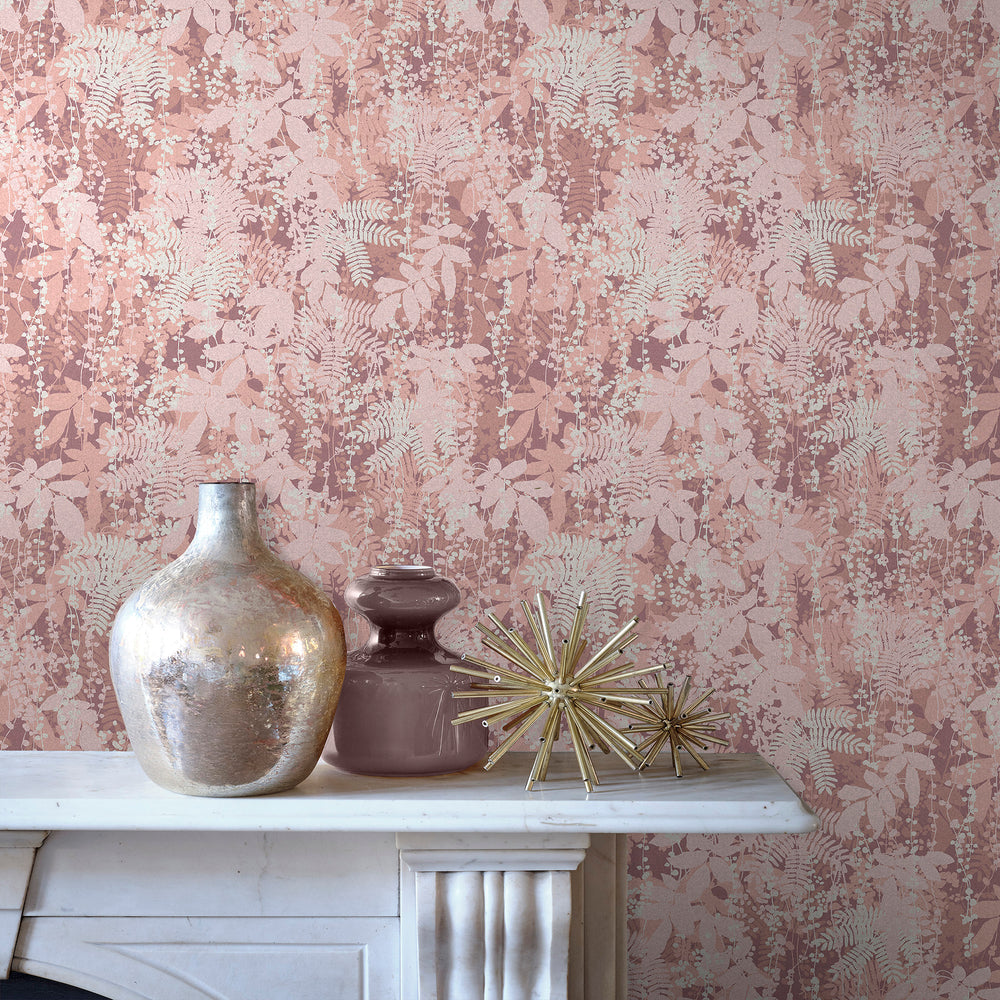 Clarissa Hulse Canopy Antique Gold Wallpaper