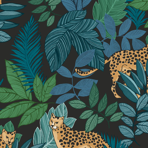 Cheetin Wallpaper Sample Swatch