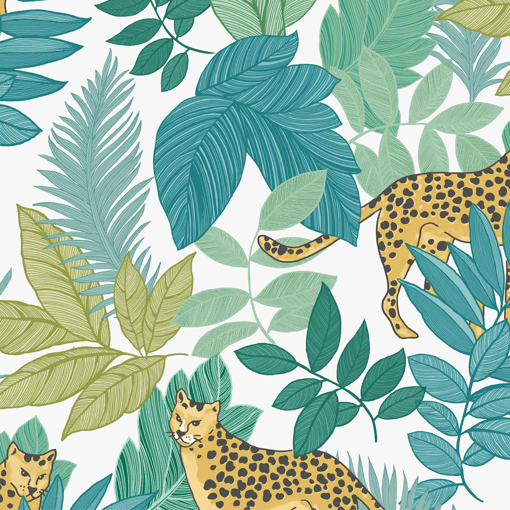 Envy Cheetin Day Wallpaper Sample Swatch