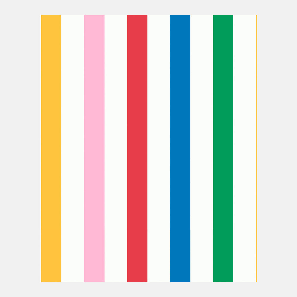 Joules Country Critters Chunky Stripe Wallpaper
