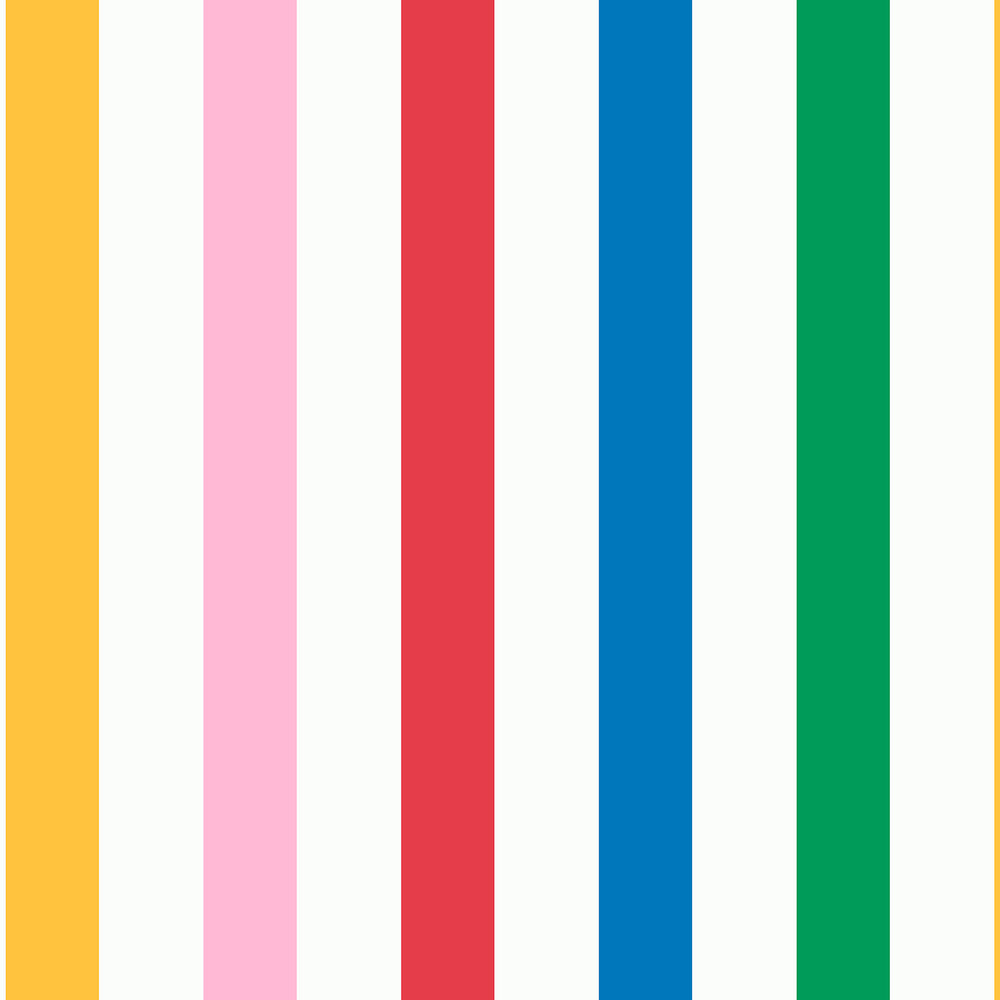 Joules Country Critters Chunky Stripe Wallpaper