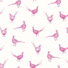 Flirty Pheasants Wallpaper Sample Swatch
