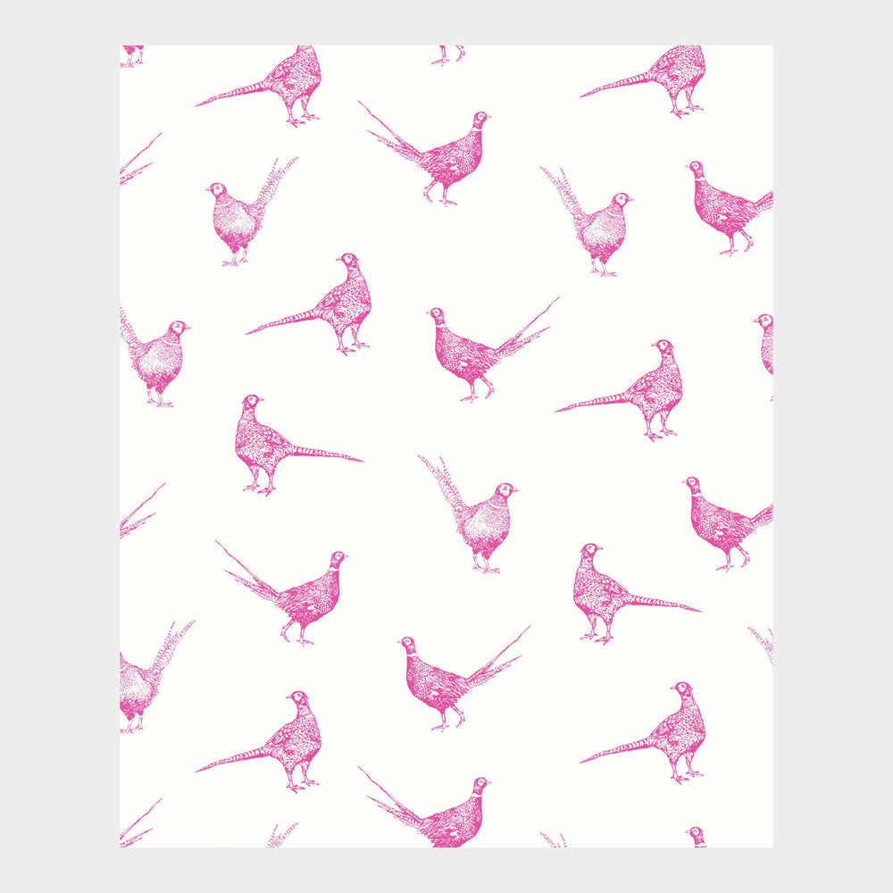 Joules Flirty Pheasants Wallpaper