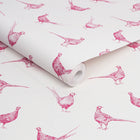Flirty Pheasants Wallpaper