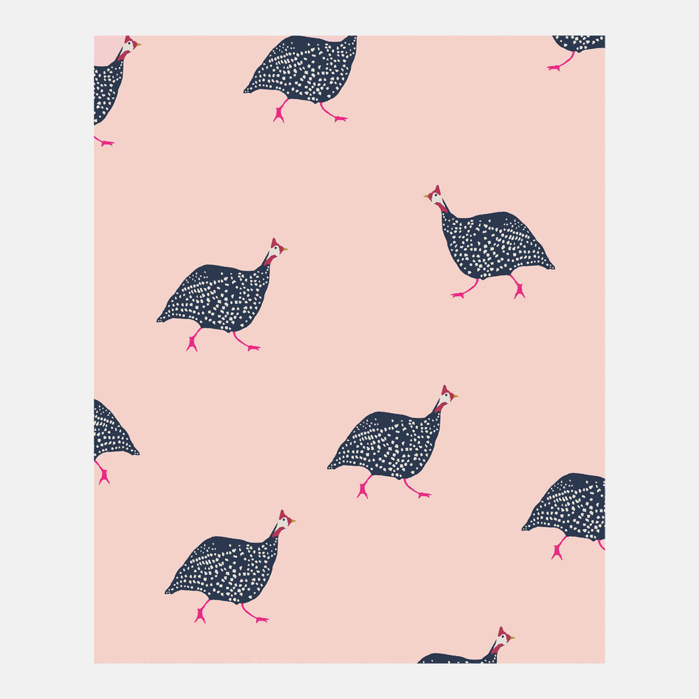 Joules Guinea Fowl Wallpaper