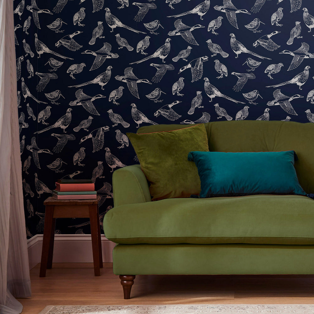 Joules Hunting Birds Wallpaper