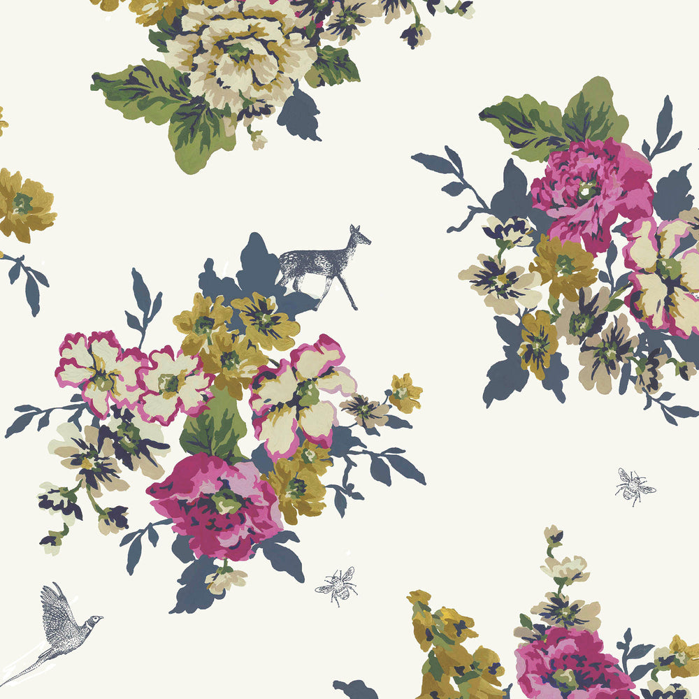 Joules Joules Floral Wallpaper