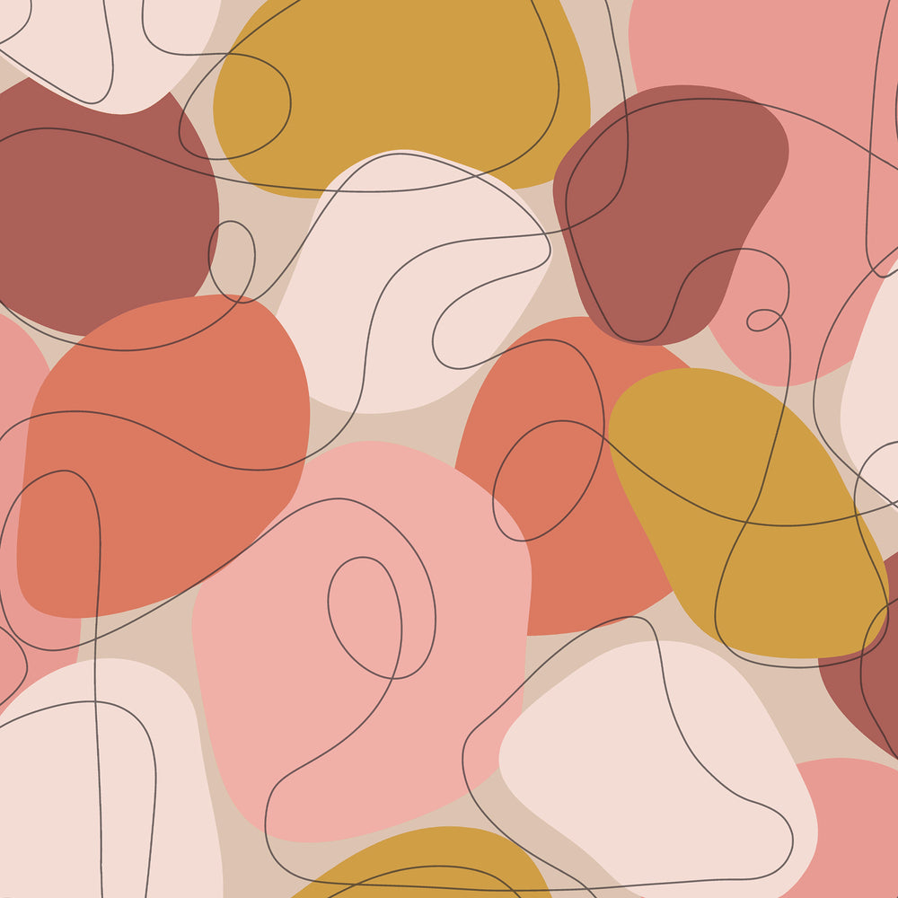 Envy Mood Peachy Wallpaper Sample Swatch