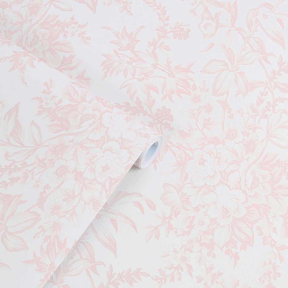 Laura Ashley Laura Ashley Picardie Petal Wallpaper Wallpaper