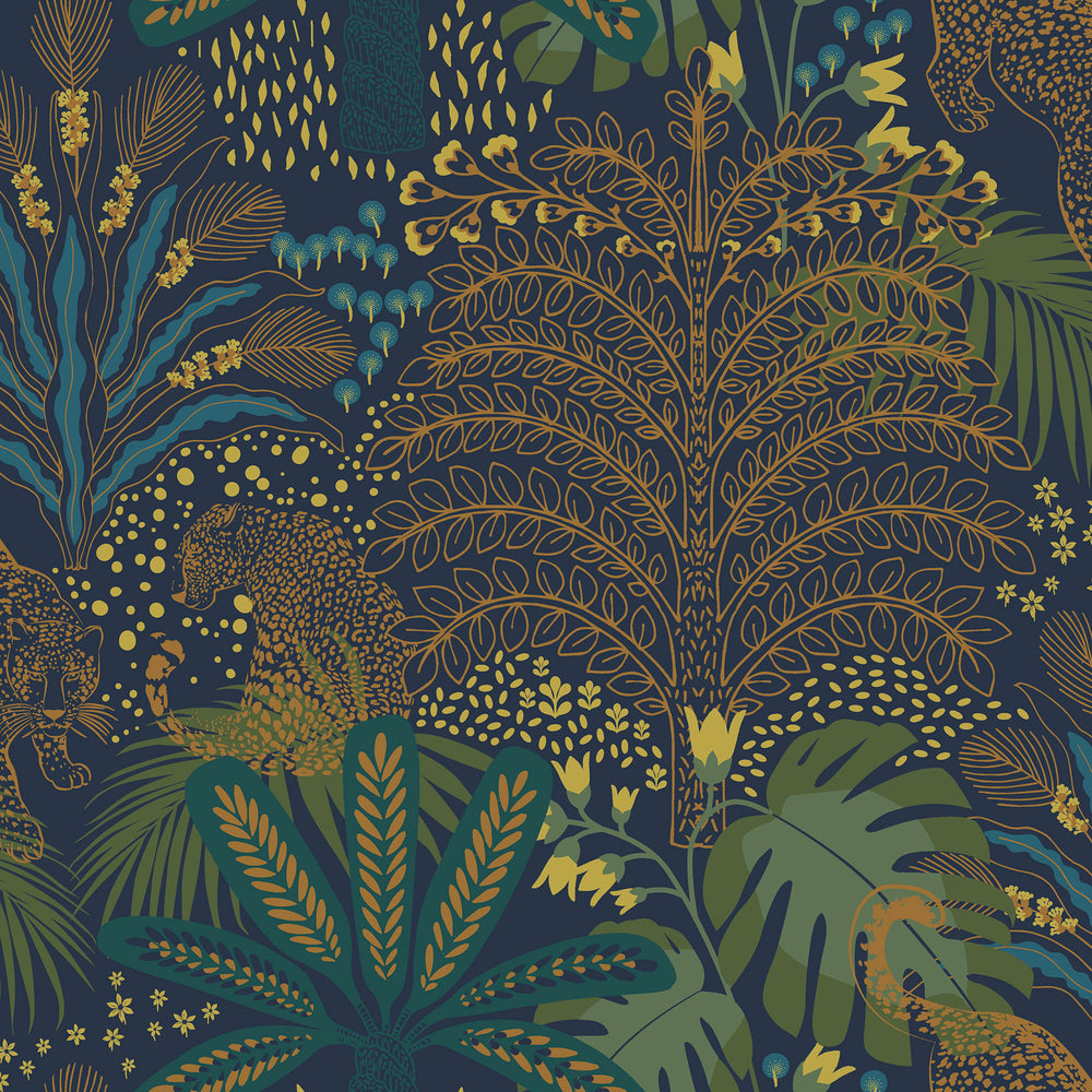 Envy Savannah Fauna Wallpaper Sample Swatch