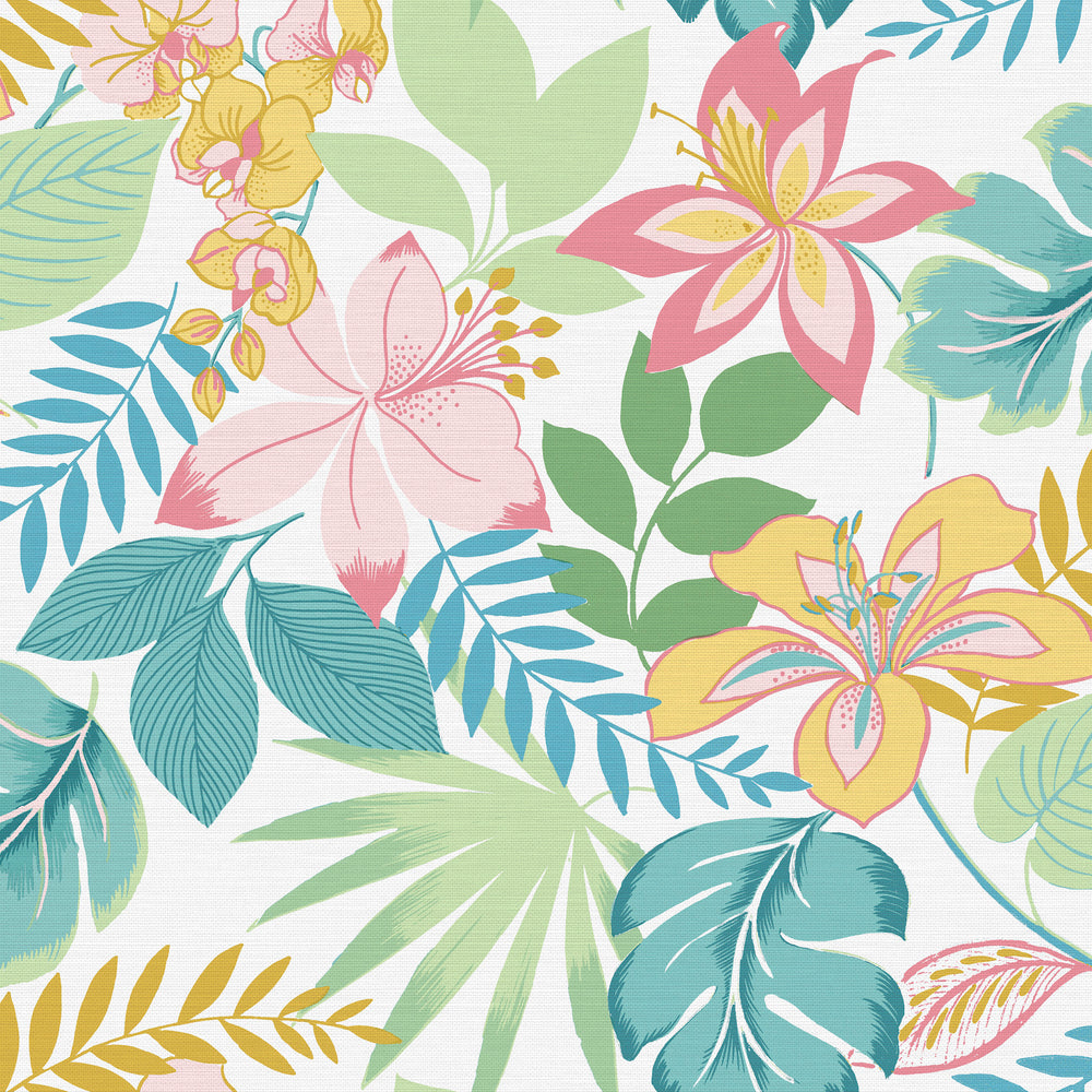 Envy So Exotic Day Wallpaper Sample Swatch