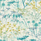 Summer Border Wallpaper  option Verdigris