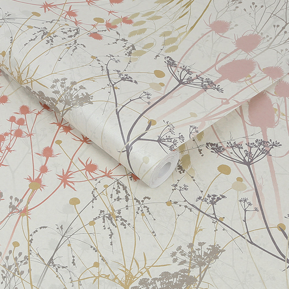 Clarissa Hulse Summer Border Blue Wallpaper