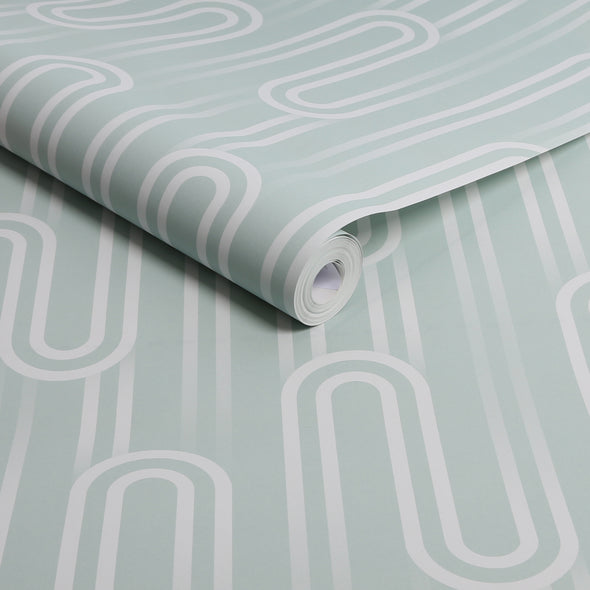 Envy Ups n Downs Lavender Wallpaper