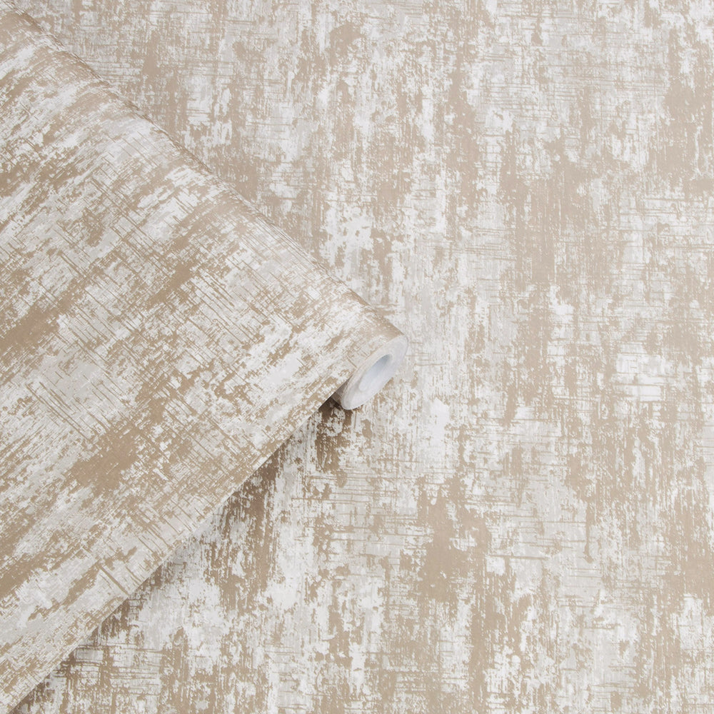 Laura Ashley Laura Ashley Whinfell Champagne Wallpaper Wallpaper