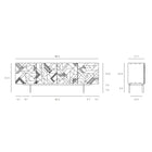 Graphic 4-Door Sideboard