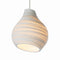 Hive Scraplight Pendant Light  option White
