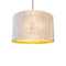 Kerflights Drum Pendant Light  option Light Ash