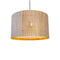 Kerflights Drum Pendant Light  option White Oak
